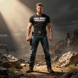duke nukem as president of the united states