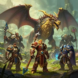 mount epic gladiator drake screenshot world of warcraft mounts worldboss fantasy comics that looks like it is from borderlands by jesper ejsing, by rhads, makoto shinkai alena aenami artworks in 4 k beeple, thomas kinkade heartstone league of legends dofus overwatch