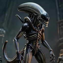 xenomorph from alien 1 9 7 9, alien creature, monster design, h. r. giger, stan winston, rubber suit, monster suit, alien franchise