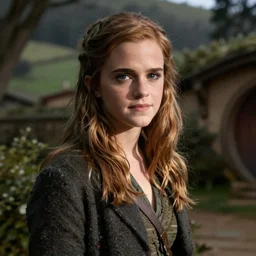 emma watson as a hobbit