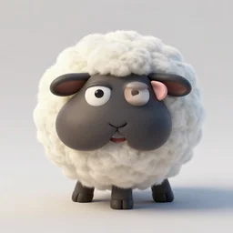 fluffy sheep ball, artstation