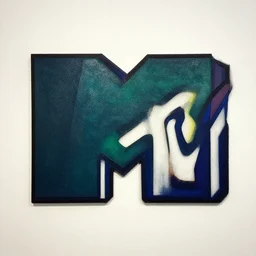 mtv logo by romero britto
