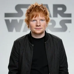 Film still of Ed Sheeran in Star Wars (1977)