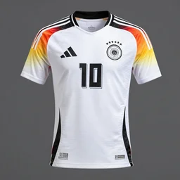 germany home kit for the 2 0 2 2 world cup, studio photo, 4 k, highly detailed