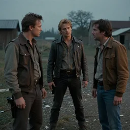 a scene from a fallout movie, 1983