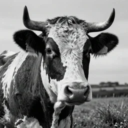 Guernsey Cow, a photo by Colin Greenwood, ultrafine detail, chiaroscuro, private press, associated press photo, angelic photograph, masterpiece
