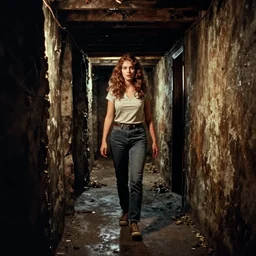 7 0 s film still from a horror movie about creepy basements, kodachrome, cinecolor, cinestill, film grain, film texture, retro, cinematic, high resolution, photorealism,