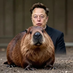 elon musk looking like a walrus