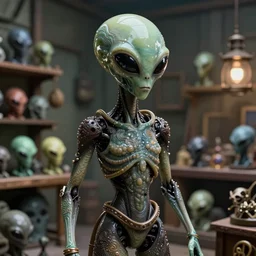 an alien black market photograph,sharp focus, intricate detail,, high resolution, 8k,