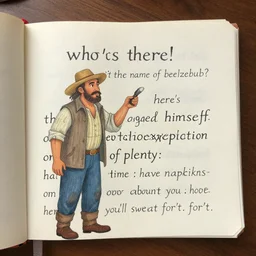 knock, knock! who's there, i'the name of beelzebub? here's a farmer, that hanged himself on the expectation of plenty : come in time ; have napkins enow about you ; here you'll sweat for't.