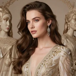 ultra detail, gorgeous female, professionally retouched, soft lighting, wide angle, 8 k high definition, intricate, elegant, art by margarita kareva + светлана - беляева