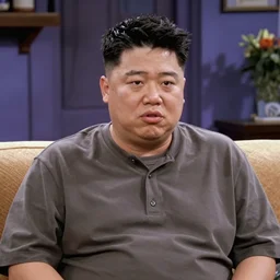 Kim Jong Il on an episode of the television show Friends