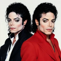 michael jackson and Freddu Mercury album cover 4k