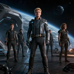 a movie from the 2020 space opera movie called when Stargate, after effects, computer CGI, cinematic, maya render, octane