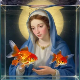 the madonna of the goldfish