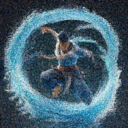 a water bender making water swirl all around him , made by Stanley Artgerm Lau, WLOP, Rossdraws, ArtStation, CGSociety, concept art, cgsociety, octane render, trending on artstation, artstationHD, artstationHQ, unreal engine, 4k, 8k,
