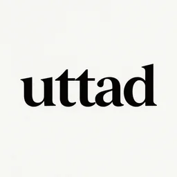 album cover art for an album titled uttad. professional art
