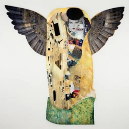 winged cybernetic vampire trapped in circuitry, intricate detail, miro, royo, whealan, klimt,