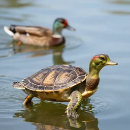 turtle ducks