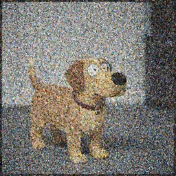 Photograph of Brian From the cartoon Family Guy as areal dog. by Henri Cartier-Bresson,Tri-X ISO 400 film, 50mm F1. 2 Noctilux lens, shutter speed 1/125