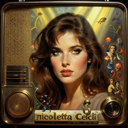 highly detailed close - up portrait of a retro 1 9 6 0 s radio, nicoletta ceccoli, mark ryden, lostfish, earl nore, hyung tae, frank frazetta, global illumination, god rays, detailed and intricate environment