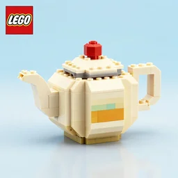 teapot made of lego