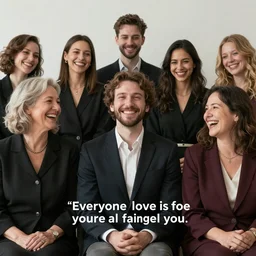 everyone you love is at your funeral and they\'re all laughing at you