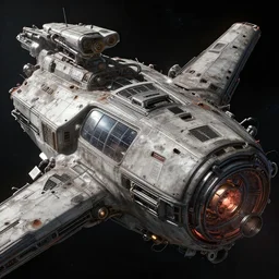 an infected spaceship in deep space, close up peter mohrbacher, featured on artstation, octane render, cinematic, rugged, intricate, 8 k