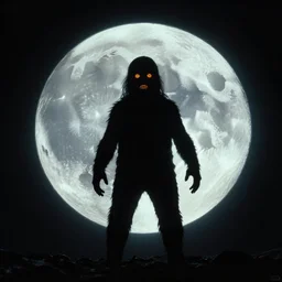 the moon creature from a 9 0 s horror movie by john howe