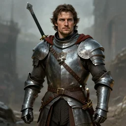 henry cavill as a d & d fantasy knight, art by greg rutkowski