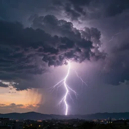 storm cloud, lightning, sunrise, makoto shinkai, ultra wide angle, 8 k resolution, extremely detailed, beautiful, artistic, hyper realistic, octane render