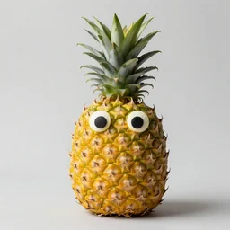 creative pineapple avocado, photography