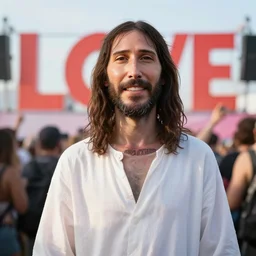 jesus at the love parade