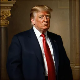 Trump in the style of an renaissance painting