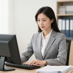 a secretary