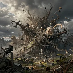 incoherent drivel, utter nonsense, total anarchy, a fool\'s errand