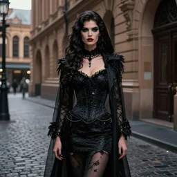 eighties super model belladonna rogue as a grim reaper, dark cobblestone alleyway, 1 8 0 0's sydney, federation architecture, fine art, award winning, intricate, elegant, sharp focus, cinematic lighting, highly detailed, digital painting, 8 k concept art, art by guweiz and z. w. gu, masterpiece, trending on artstation, 8 k