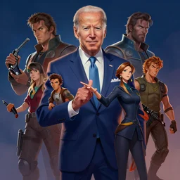 biden elemental art artstation, nuri iyem, james gurney, james jean, greg rutkowski, anato finnstark, cinematic