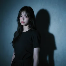sweet insanity my only real friend even thu it tried convincing me to die still after all this time my shadow has stayed by my side, 8 k hyperdetailed surrealism