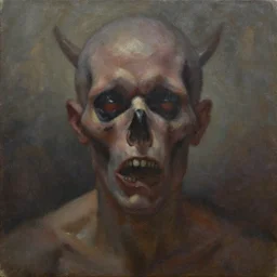 this is hell, oil painting by galen dara