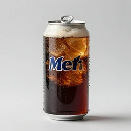 a can of meth, high quality drink photography, food photo shoot, soda advertisement