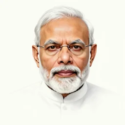 a portrait of evil narendra modi drawn by joe fenton