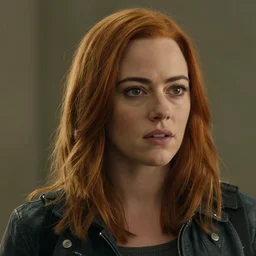headshot of emma stone in blade runner 2 0 4 9, cinematic film still