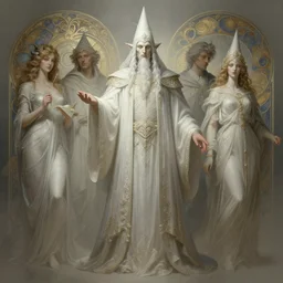 wizard, diffuse lighting, fantasy, intricate, elegant, highly detailed, lifelike, photorealistic, digital painting, artstation, illustration, concept art, smooth, sharp focus, art by john collier and albert aublet and krenz cushart and artem demura and alphonse mucha