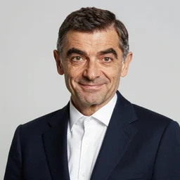 a portrait of mr. bean by ivan marchuk