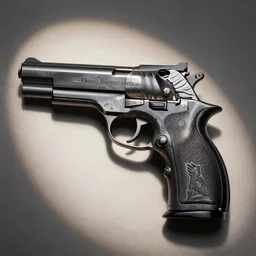 handgun manufactured by flowers