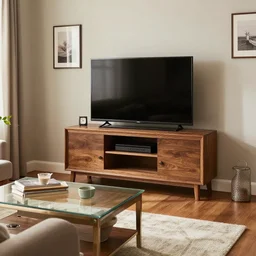 suburban television room