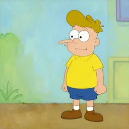a 1 6 0 0 s painting of hey arnold