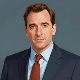 character portrait of Steve Carrell as Saul Goodman, digital art, trending on artstation, 4k