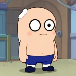 Screenshot of Meatwad from Aqua Teen Hunger Force on an episode of the show Aqua Teen Hunger Force.